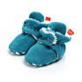 Wonbo Infant Newborn Baby Girls Cotton Shoes Cozy Fleece Booties Non Skid Bottom Newborn Shoes Baby Shoes