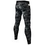 Zipper Pocket Wicking Man Quick Drying High Elastic Tight Fitting Leggings Man Polyester Stretch Sports Running Fitness Trousers