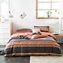 100% Cotton Nude Bedding Sets Bedsheets Fitted Bed Sheet Microfiber Antistatic Fabric Plaid Bed Sheet
