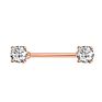 10Pairs/Set Stainless Steel Nipple Rings Tongue Ring Piercing Body Jewelry Barbell Cz Heart Shape Rings for Women Girls