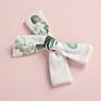 13 Colors Handmade Cotton Fabric Hair Bows Hair Clips for Girls Floral Plaid Knot Hairpins Baby Shower Gift