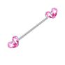 14G Industrial Barbell Surgical Steel Industrial Earring 1 1/2 Inch (38Mm) Ear Cartilage Helix-Conch Industrial Piercing Jewelry