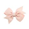 2.2 Inch Small Swallow Tail Ribbon Hair Bow with Full Lined Clip for Little Baby Girls Kids Hair Accessory 811