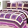 3 Pcs Machine Washable Printing Cotton Quilts Bedding Sets Quilt with Queen King Different Sizes