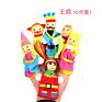 4Pcs/Set Storytelling Doll Fairy Tale Little Red Riding Hood Finger Puppets Kids Children Baby Educational Toys