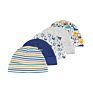 5Pcs/Lots 100% Cotton Newborn Baby Cap 0-6M