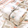 6 Layer Gauze Blanket Printed Design 120*150Cm 100% Cotton Baby Blanket