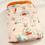 6 Layer Muslin Blanket Printed Design 110*110Cm Bath Towel Cotton Baby Blanket