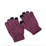 Acrylic anti Slip Work and Running Magic Gloves Touch Screen Men Warm Stretch Knitted Wool Mitten and Gloves