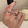 Aug Jewelry Mixed Mixed Batch Optional 925 Silver Female Old Vintage Jewelry, Opening Adjustable Thai Silver Ring