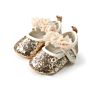 Beautiful 0-1-Year-Old Bow Dress Baby Crib Shoes Princess Girl Toddler Shoes Soft Sole
