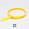 Blues Promotion Simple Double Colors Easter Basket Stuffers Fidget Toys Plastic Resin Zipper Bracelet for Children