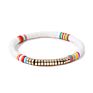 Bohemia Hawaii Beach Style Stack Disc Spacers Polymer Clay Bracelet