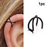 Bohemian Gold Star Leaves Non-Piercing Ear Clip Earrings Simple Cartilage Ear Cuff Jewelry for Women Girl
