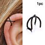 Bohemian Gold Star Leaves Non-Piercing Ear Clip Earrings Simple Cartilage Ear Cuff Jewelry for Women Girl