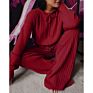 C1 Ladies Autumn 2Pcs Ribbed Sweaters Crop Top Pants Suits Loose Cozy Casual Women Lounge Wear Sets