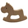 Cartoon Cute Wooden Animal Baby Teethers Wooden Teething Toys for Baby
