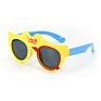 Colorful Retro Cartoon Silicone Kids Polarized Sunglasses