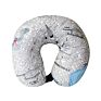 Comfortable Polyester+Spandex U Shape Memory Foam Pillow Adults Travel Neck Pillow