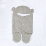Cotton Lamb Cashmere Comforter Super Soft Baby Wrap Swaddle Blanket Baby Sleeping Bag Newborn Organic