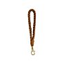 Craft Accessories Cute Handmade Boho Cotton Rope Braided Keychain Colorful Macrame Tassel Keyring