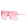 Designer Luxury Design Women Rimless Square Frames Sunglasses Personal Bling Sunglasse