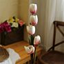 Direct 5 Heads Silk Tulip 100Cm Artificial Tulip Flower for Home Decoration