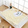 Double Layer Gauze Jacquard Newborn Towel Toddler Muslin Infant Cotton Swaddle Wrap Baby Blanket