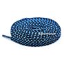 Double Layer Multi Color Flat Braid Two Toned Polyester Shoelaces for Jogging Shoes