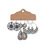 Dream Catcher Love Heart Shaped Aesthetics Accessory Sea Shell Pendant Beads Hook Earrings Frange Fine Jewelry Boucle D'oreille