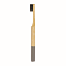 Eco Friendly Bamboo Charcoal Wave Bristles Wooden Bamboo Toothbrush