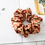 Elastic Satin Animal Printing Women Hair Band Ropes Chic Leopard Pattern Hair Scrunchies Accessories