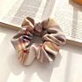 Fabric Linen Plaid Designer Hair Scrunchies Famous Brands Hair Ties Sets Elastic Hair Bands Accessories for Women Girls