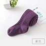 Knit Ribbed Cotton Tights Pantyhose Stockings Ribbed Baby Girls Tights