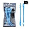 Fast Delivery Shoelaces Silicone for Adults Shoelace No Tie Rubber Shoelaces Accept Free Sample Silicone round Lace 14Pcs