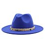 Fedora Hats for Women Cowboy Hat Felt Western Ladies Stageholidsy Party Wide Brim Jazz Cap Sombreros Para Mujeres Gorra