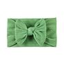 Fit All Baby Hair Accessories Large Bow Soft Elastic Various Color Baby Headbands Nylon Headband Baby Hairbands for Girls