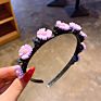 Hair Accessories Girls Flower Headbands Braid Headband