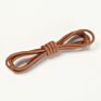 Hdcrafter Waxed round Fine Wax Rope Waterproof Pure Cotton Shoelace Business Shoes