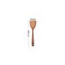 Healthy Non Stick Solid Durable Home Kitchen Serving Spoon Spatula Hanging Teak Wood Spatula Cooking Utensils Set