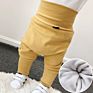 High Waist Baby Girls Big Pp Pants Autumn plus Plush Children Boys Infant Harem Pants Leggings