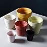 Home Colorful Nordic Decor Glazed Succulent Plant Pot Terracotta Cement Planter Ceramic Flower Pots