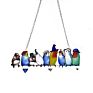 Home Living Room Pendants Acrylic Birds Branches Window Creative Decoration Pendants