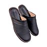 Home Non-Slip Real Leather Slides Cute Men/Women Sandals Real Cowhide Slippers