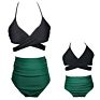 In Stock Baby Girls Bikini Toddler Children Designers Kids Swimsuit Mother and Daughter Family Matching Swimwear