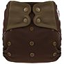 in Stock Solid Color Diaper Cover Baby Nappy Reusable Washable One Size Eco Friendly Suede Cloth Inner