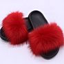 Indoor Fur Women Warm Comfy Fluffy Faux Girls Cozy Ladies Designer Flats Black Home House Bedroom Female Soft Slippers for Kids