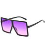 Jheyewear Plastic Big Square Oversized Colorful Women Men Sun Glasses Shades Sunglasses