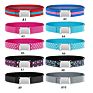 Kids Adjustable Buckle Belts Clasp Elastic Easy Belts with Buckle for Kids Toddlers
