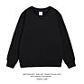 Kids Baby Plain Hoodie Oversize Crew Neck Pullover for Children Boy